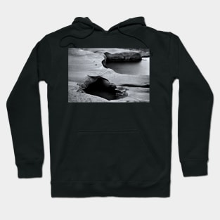 Nature is a sculptor (moonscape) Hoodie